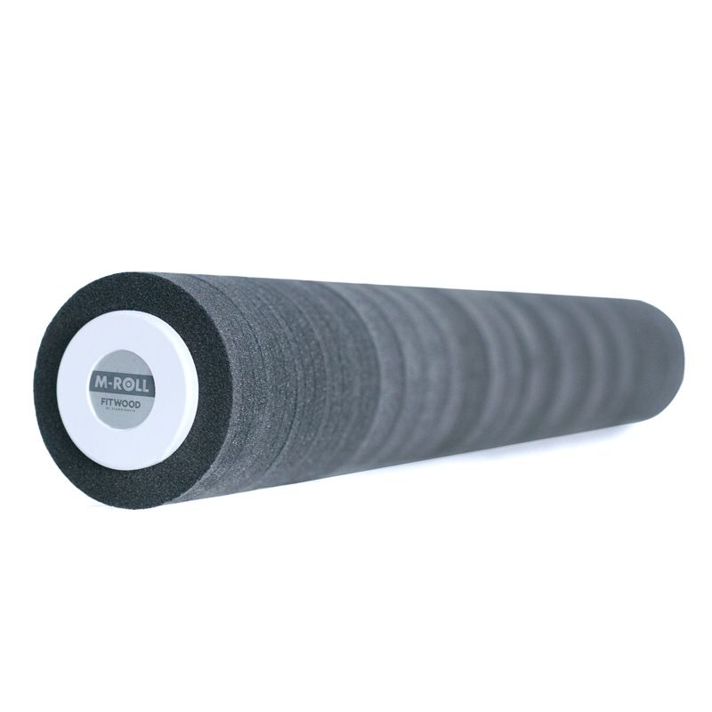 FitWood M-Roll 85cm Foam Roller Hvid hos ActiveNordic