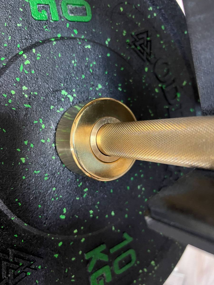Odin Olympic Vægtstang 220 cm, 20kg, 50mm, GOLD, billede 5 hos ActiveNordic