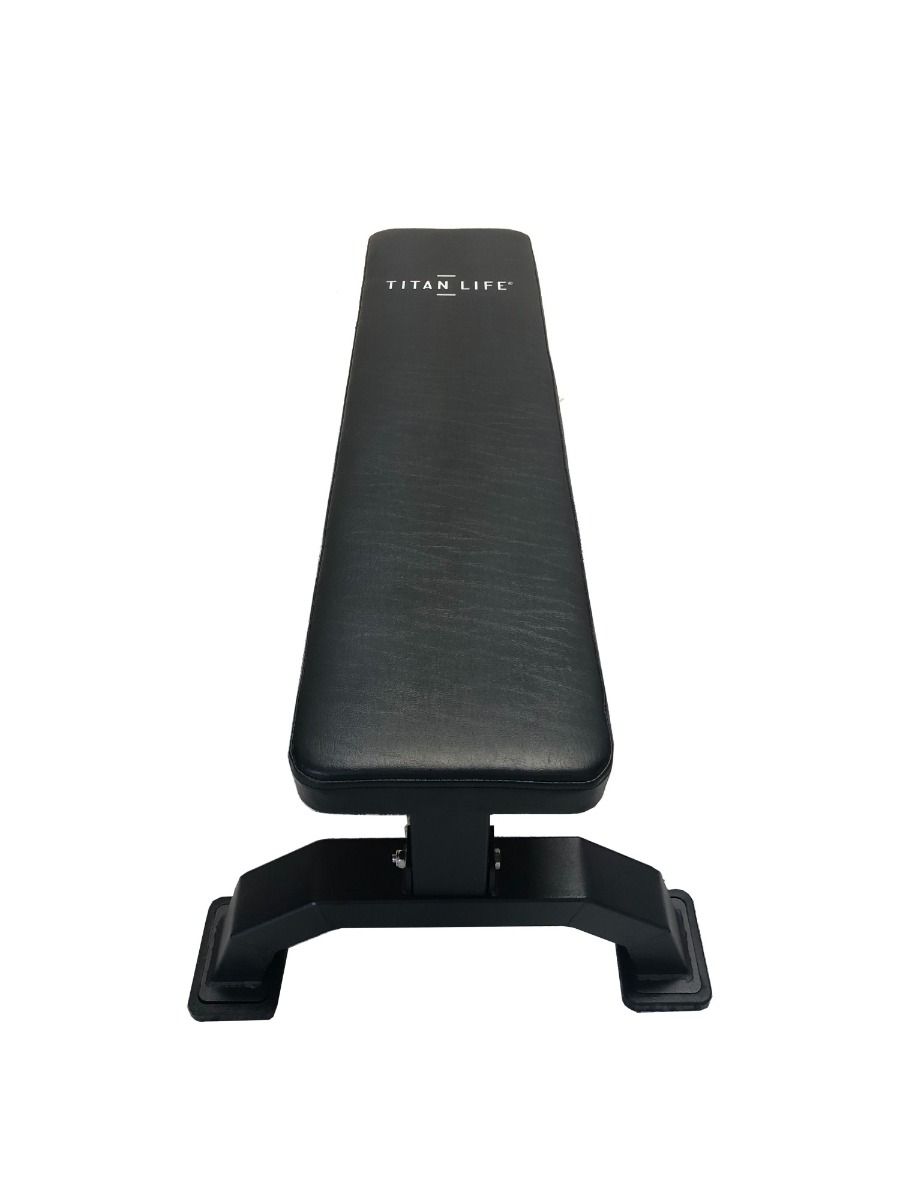 TITAN LIFE Bench Flat II Flad Træningsbænk, billede 2 hos ActiveNordic
