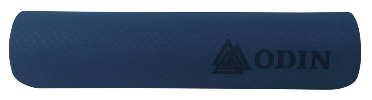 Odin TPE Yogamåtte 0,6cm Blå – Yogamåtter & Tilbehør, billede 5 hos ActiveNordic