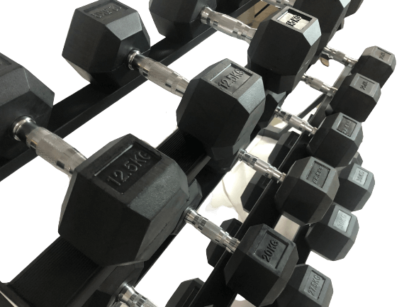 Odin 340kg Hex Set PAKKETILBUD (8 sæt håndvægte + rack), billede 3 hos ActiveNordic