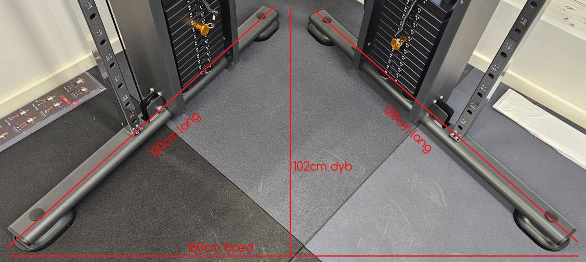 Odin PRO Cable Cross Elite Kabeltrækstation (190kg vægtstak) – billede 7