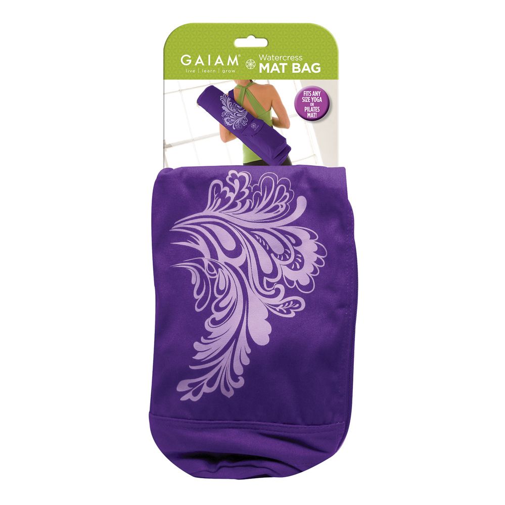 Gaiam Watercress Yoga Taske – Yogamåtter & Tilbehør, billede 6 hos ActiveNordic