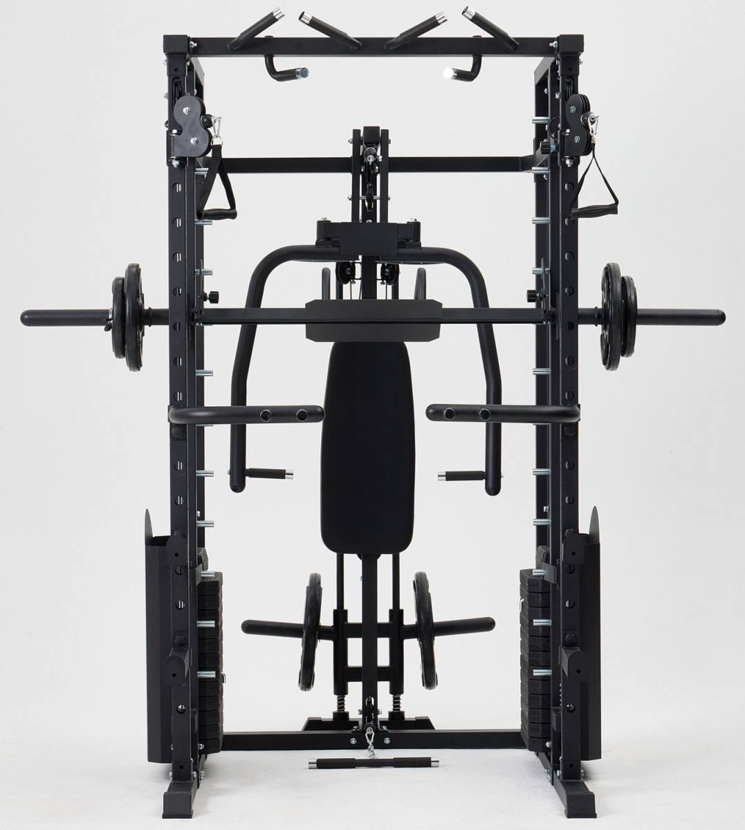 Odin Valhalla Smith Rack Multistation 144kg + Plate Load (Til vægtskiver) – Homegym hos ActiveNordic