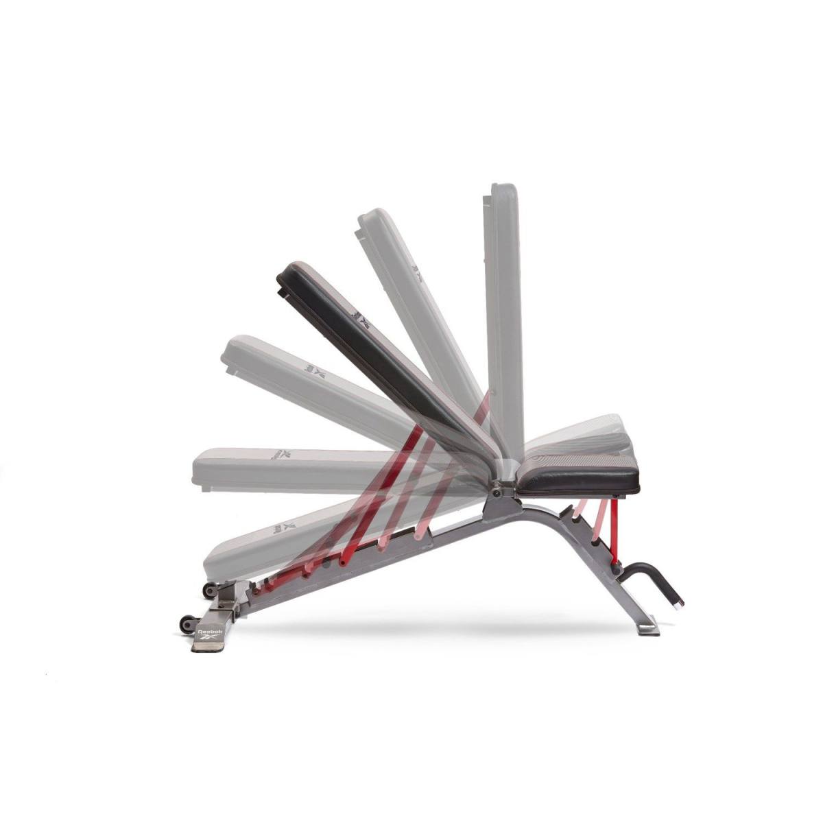 Reebok Utility Bench Justerbar Træningsbænk, billede 2 hos ActiveNordic