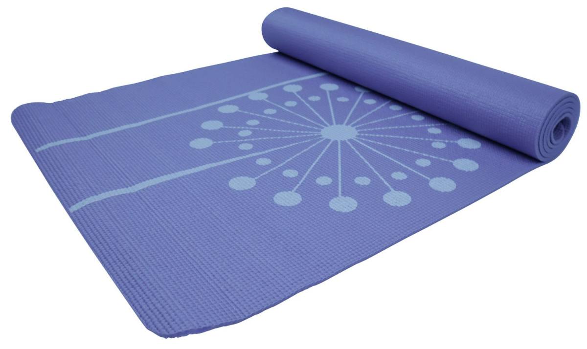 Odin Bohemian Yogamåtte 0,6cm Lilla – Yogamåtter & Tilbehør, billede 2 hos ActiveNordic