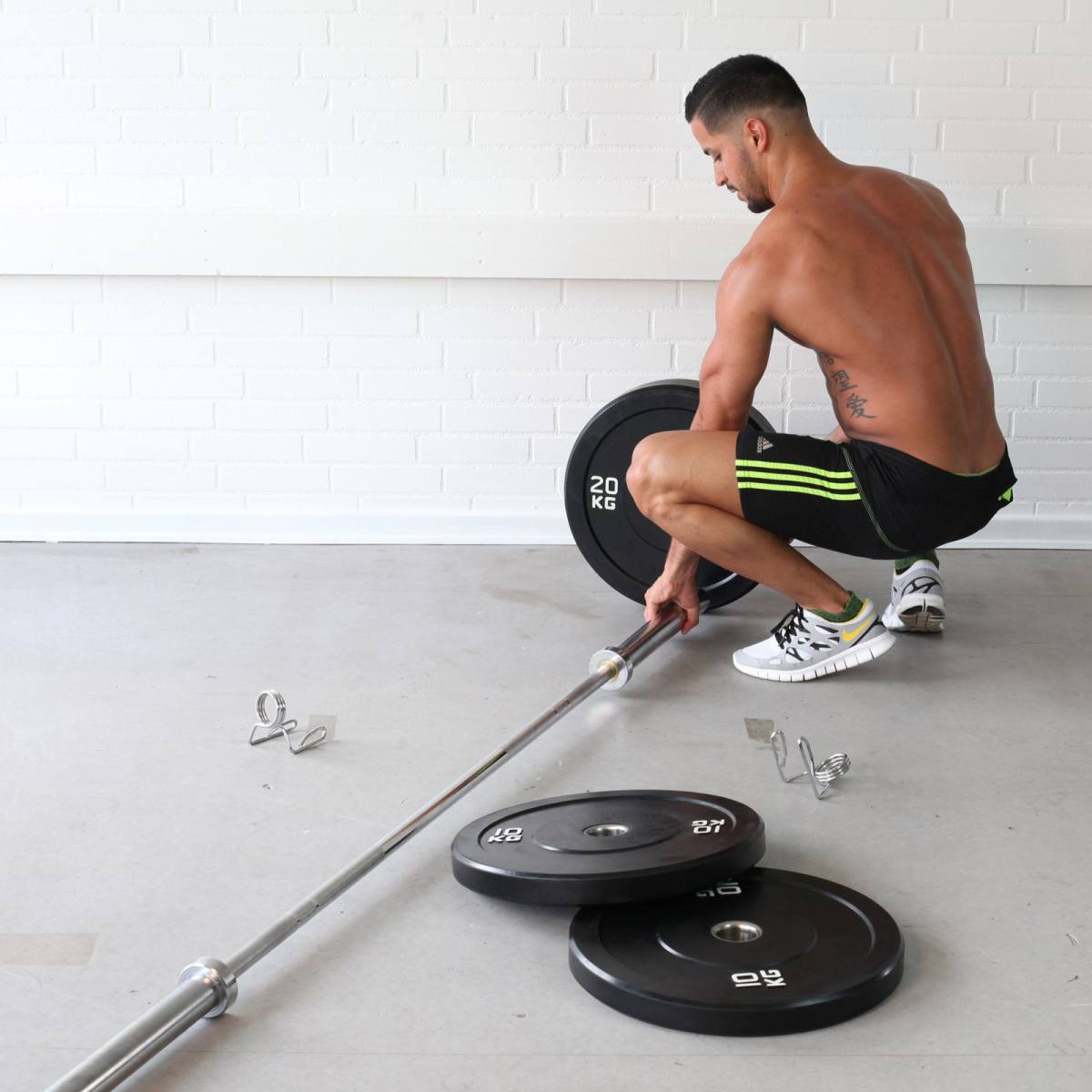 Odin Olympic Bumper Vægtskive 25kg (1 stk) – Vægtskiver, billede 16 hos ActiveNordic