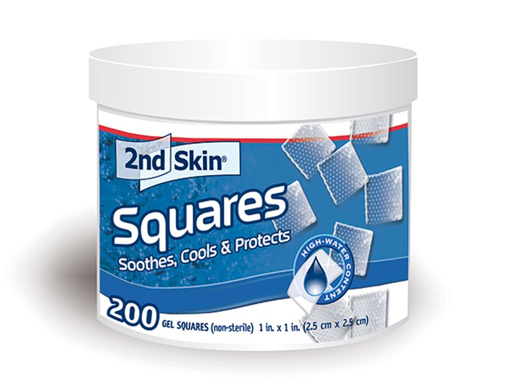 Spenco 2nd Squares Skin Plaster (200stk. 2,5 x 2,5cm), billede 2 hos ActiveNordic