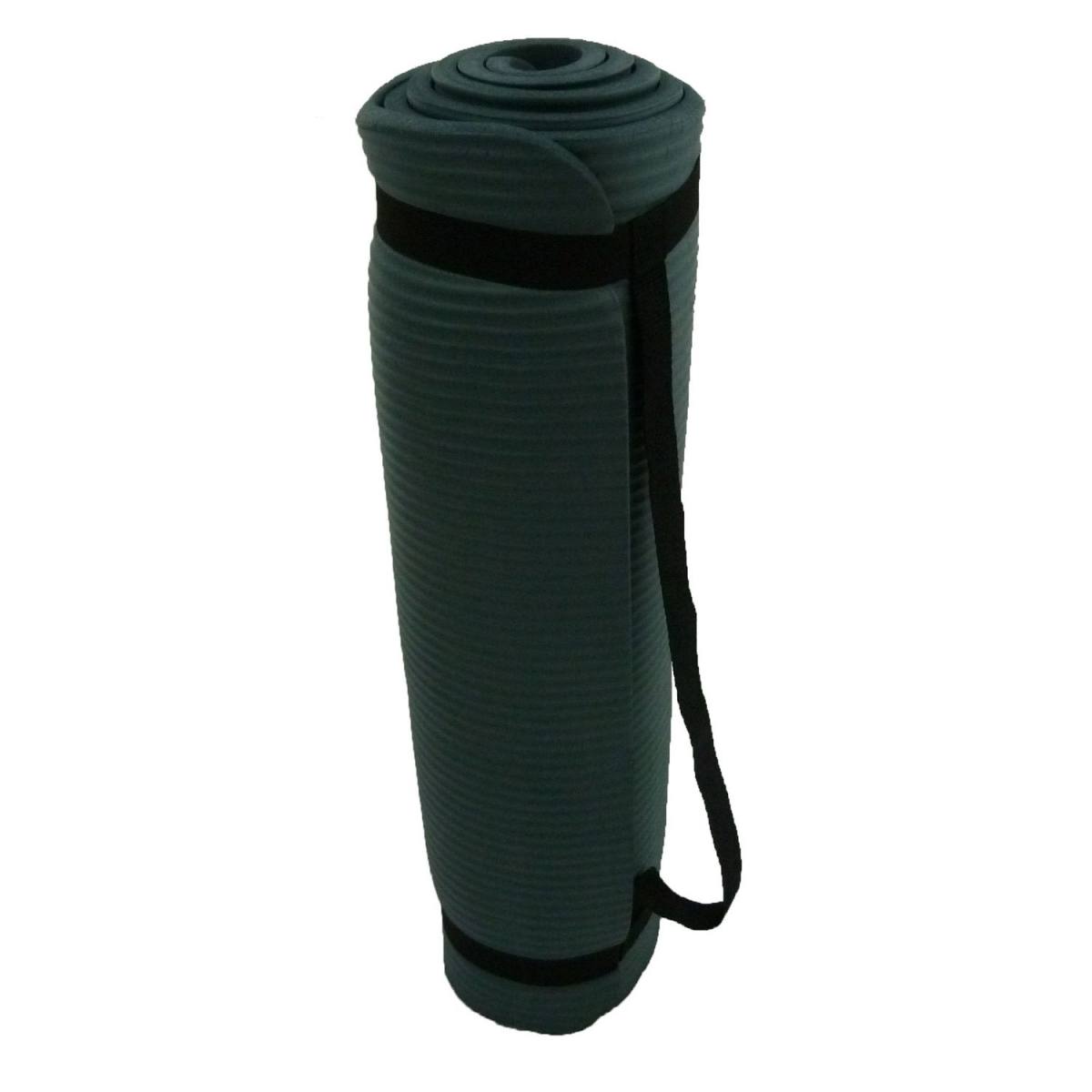 Ergofit Yogamåtte 190 x 60 x 1 cm Grøn – Yogamåtter & Tilbehør hos ActiveNordic