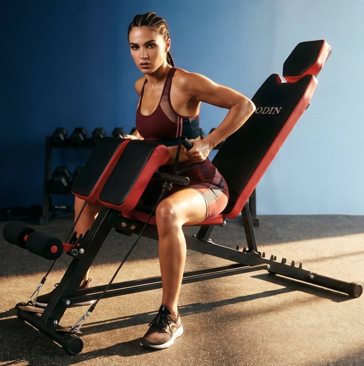Odin Multi 6-in-1 Justerbar Træningsbænk / Hyperextension, billede 2 hos ActiveNordic