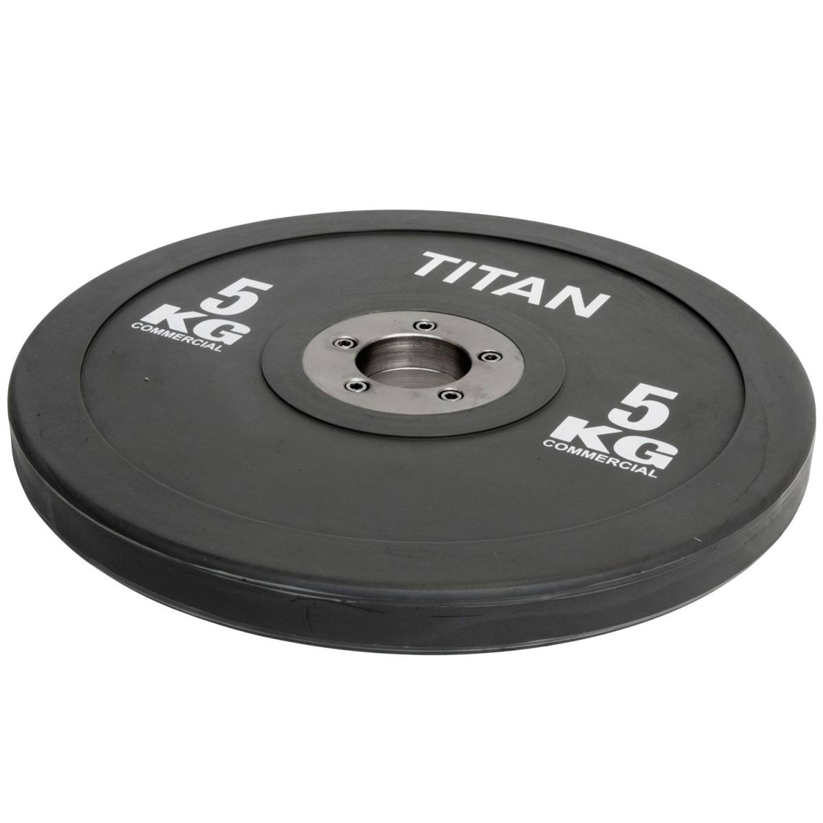 Titan BOX Elite Bumper Plate Vægtskive 5kg – Vægtskiver hos ActiveNordic