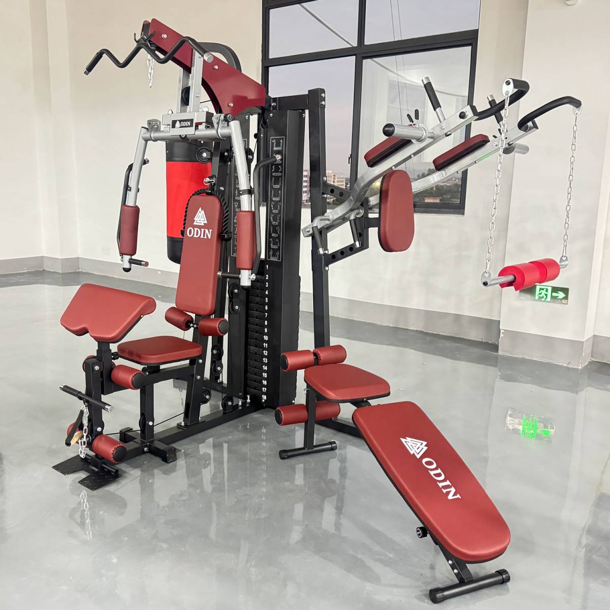 Odin Ragnarok Boxing Multi Station Home Gym 100kg – billede 3