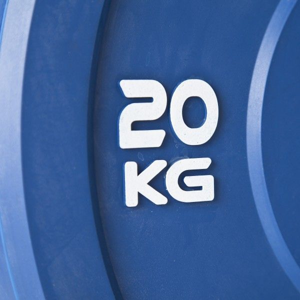 Thor Fitness Farvet Bumper Vægtskiver 15kg / 50mm (1 stk), billede 5 hos ActiveNordic