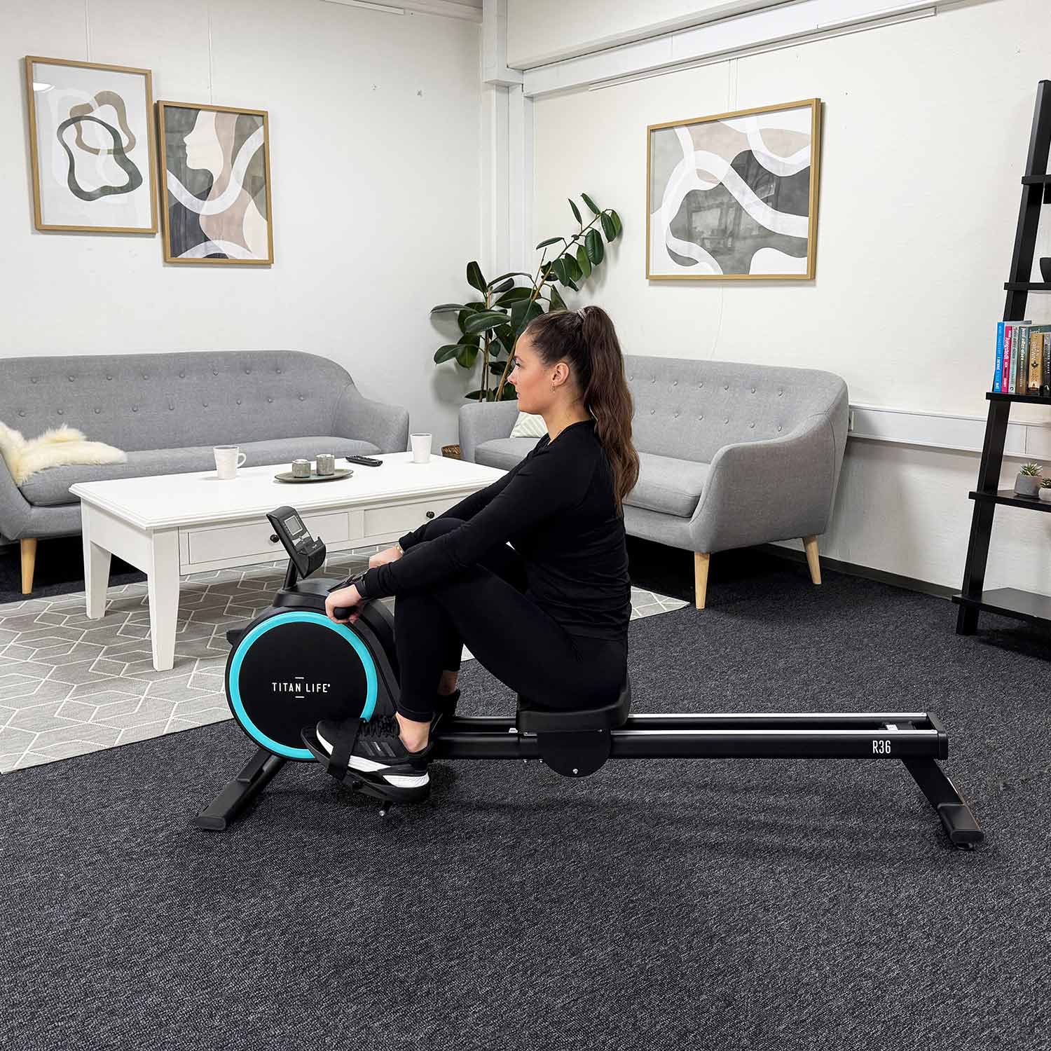 Titan Life Rower R36 Romaskine – billede 3