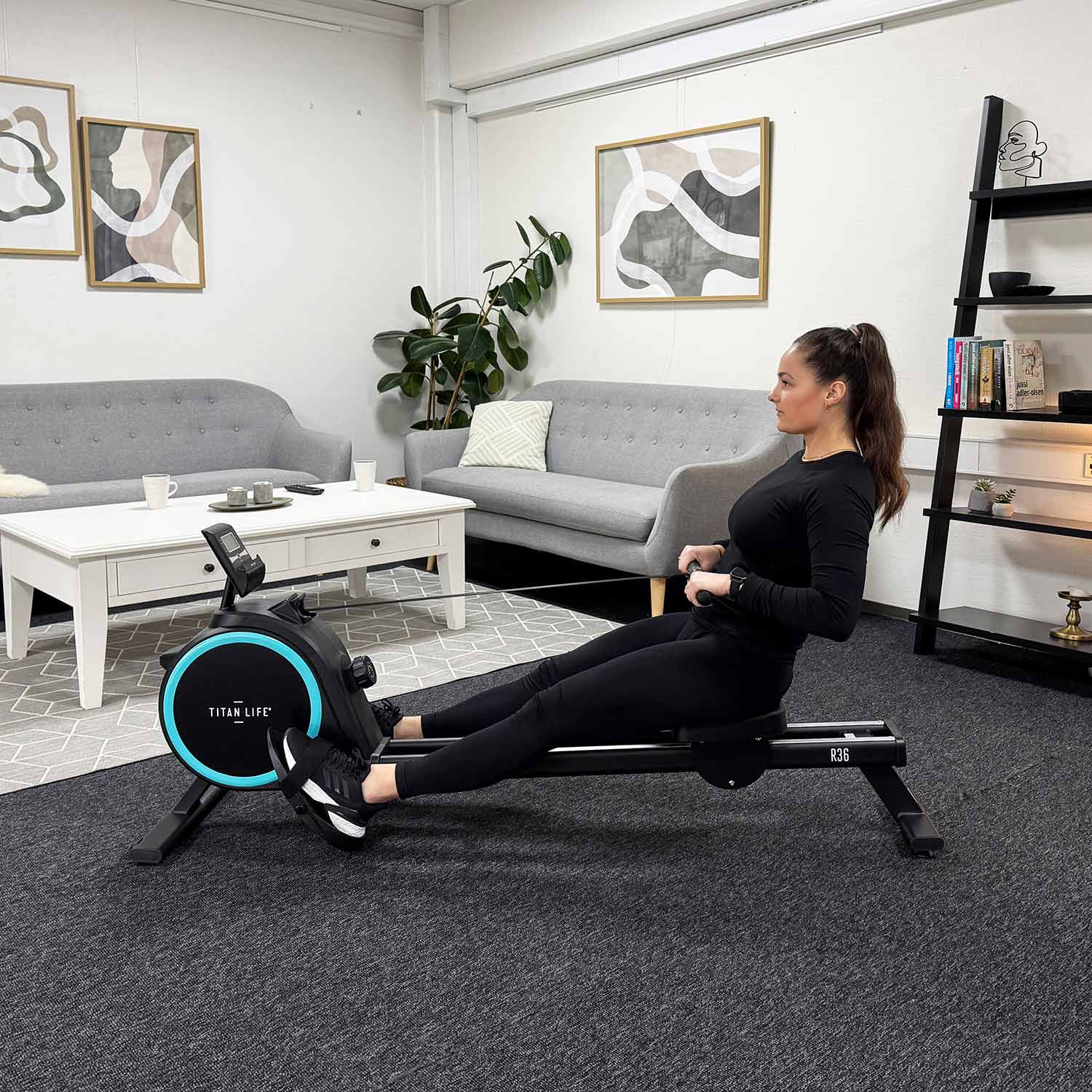 Titan Life Rower R36 Romaskine – billede 5