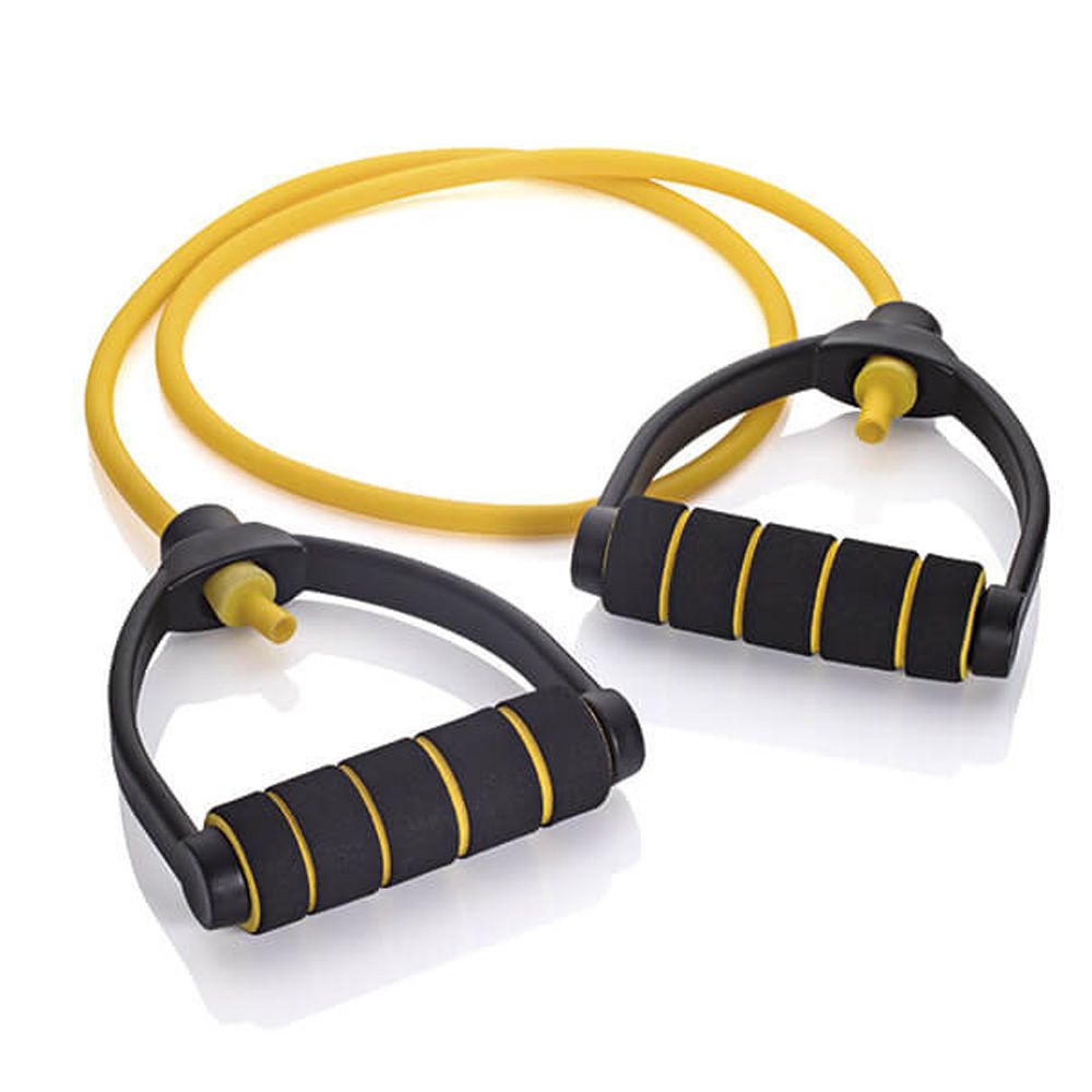 Lets Bands Powerbands Tube Gul (let) – Træningselastik hos ActiveNordic