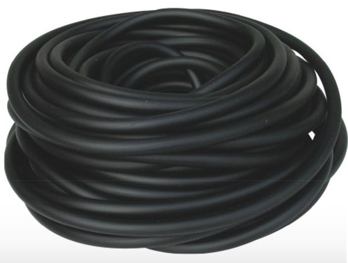 Aserve Latexfri Tubing Træningselastik X-Heavy Sort 30m hos ActiveNordic