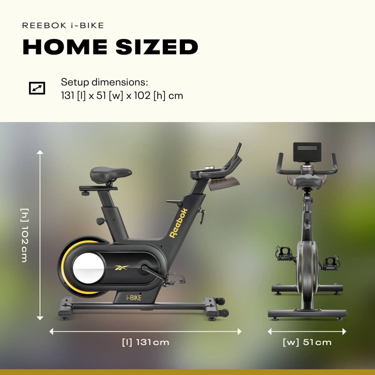 Reebok i-Bike Spinningcykel – Zwift & Kinomap Bike – billede 23