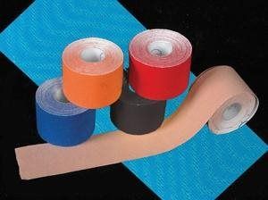 Aserve Kinesiologi Tape (2,5cm x 5m) Sort – Bandage hos ActiveNordic