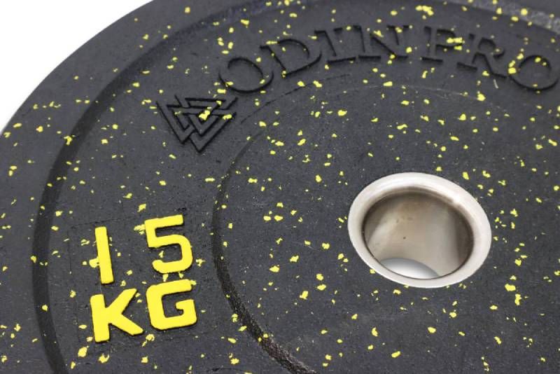 Odin High Impact Bumper Plate Vægtskive 15kg – Vægtskiver, billede 4 hos ActiveNordic