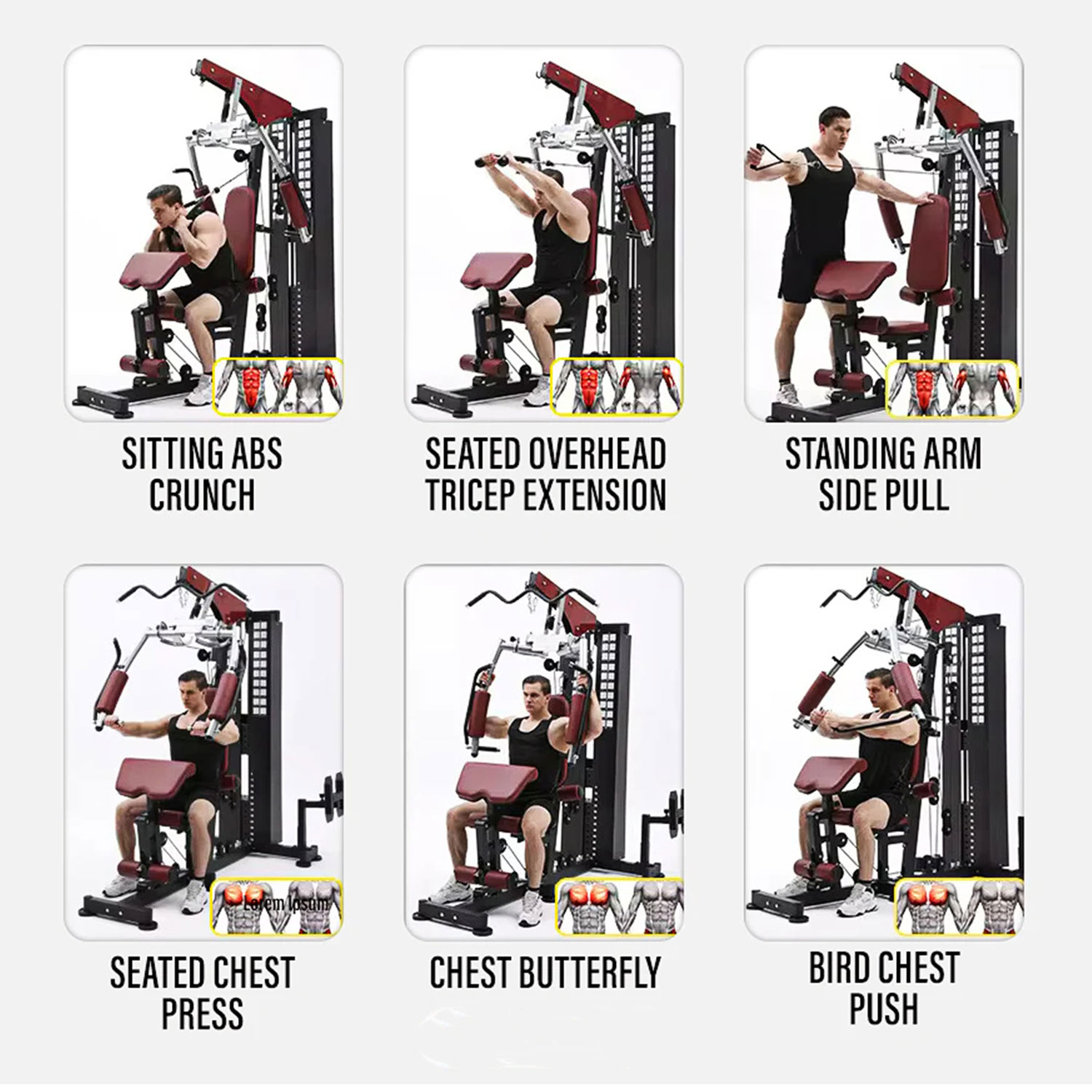 Odin Ragnarok Home Gym Multistation 100kg - Sort