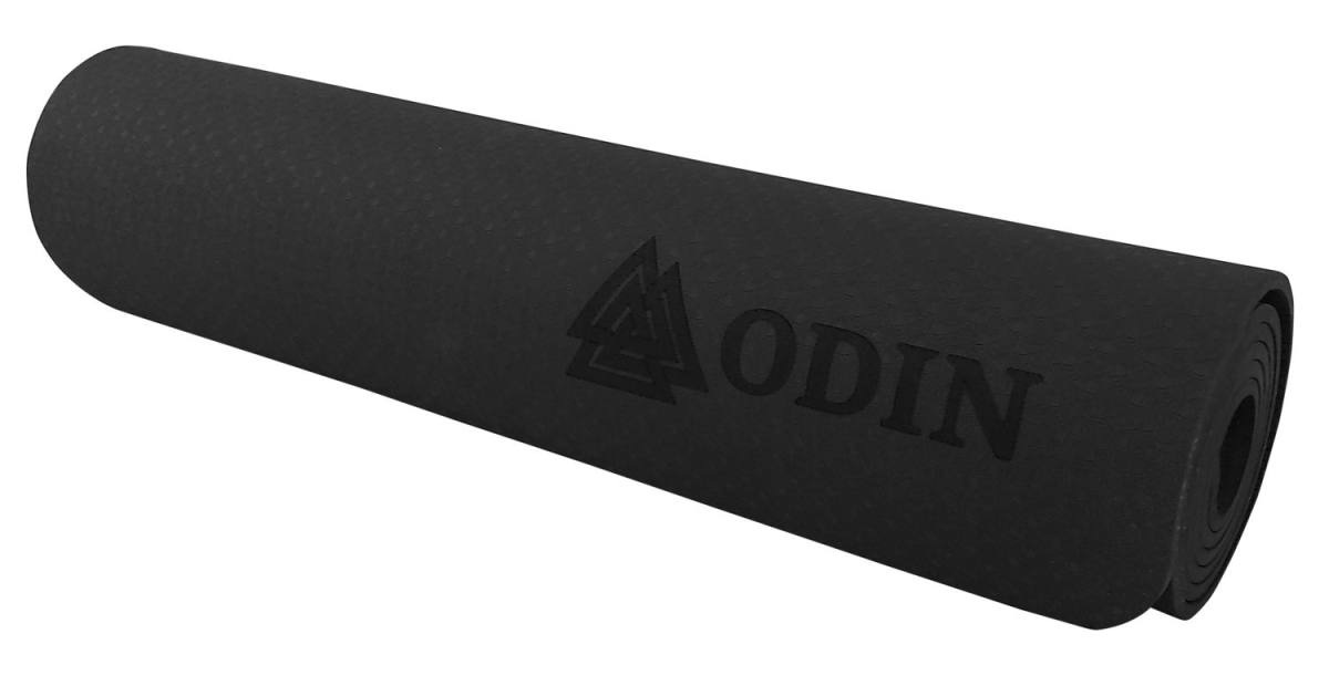 Odin TPE Yogamåtte 0,6cm Sort – Yogamåtter & Tilbehør, billede 5 hos ActiveNordic