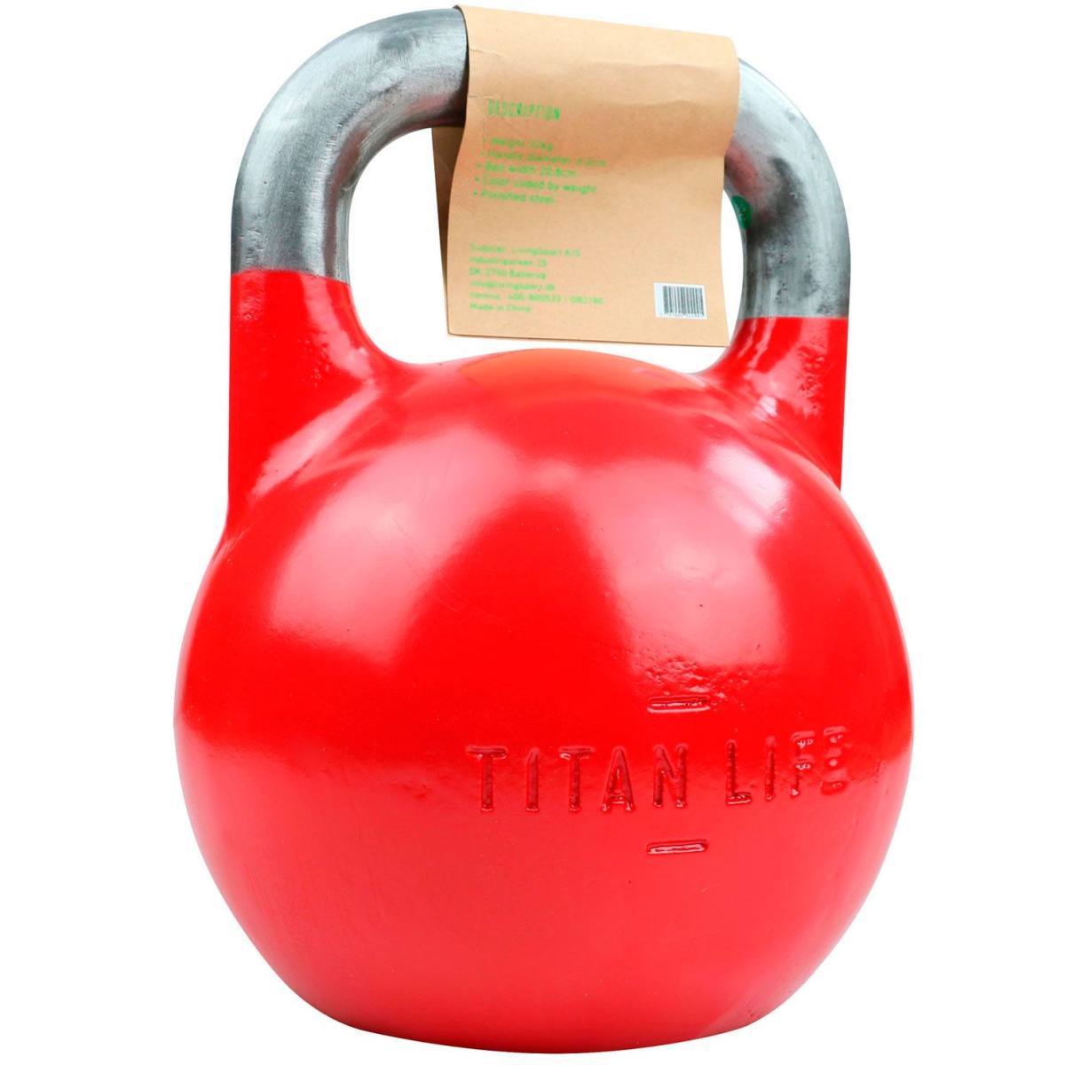 Titan Life Gym 32kg Kettlebell Steel Competition, billede 2 hos ActiveNordic