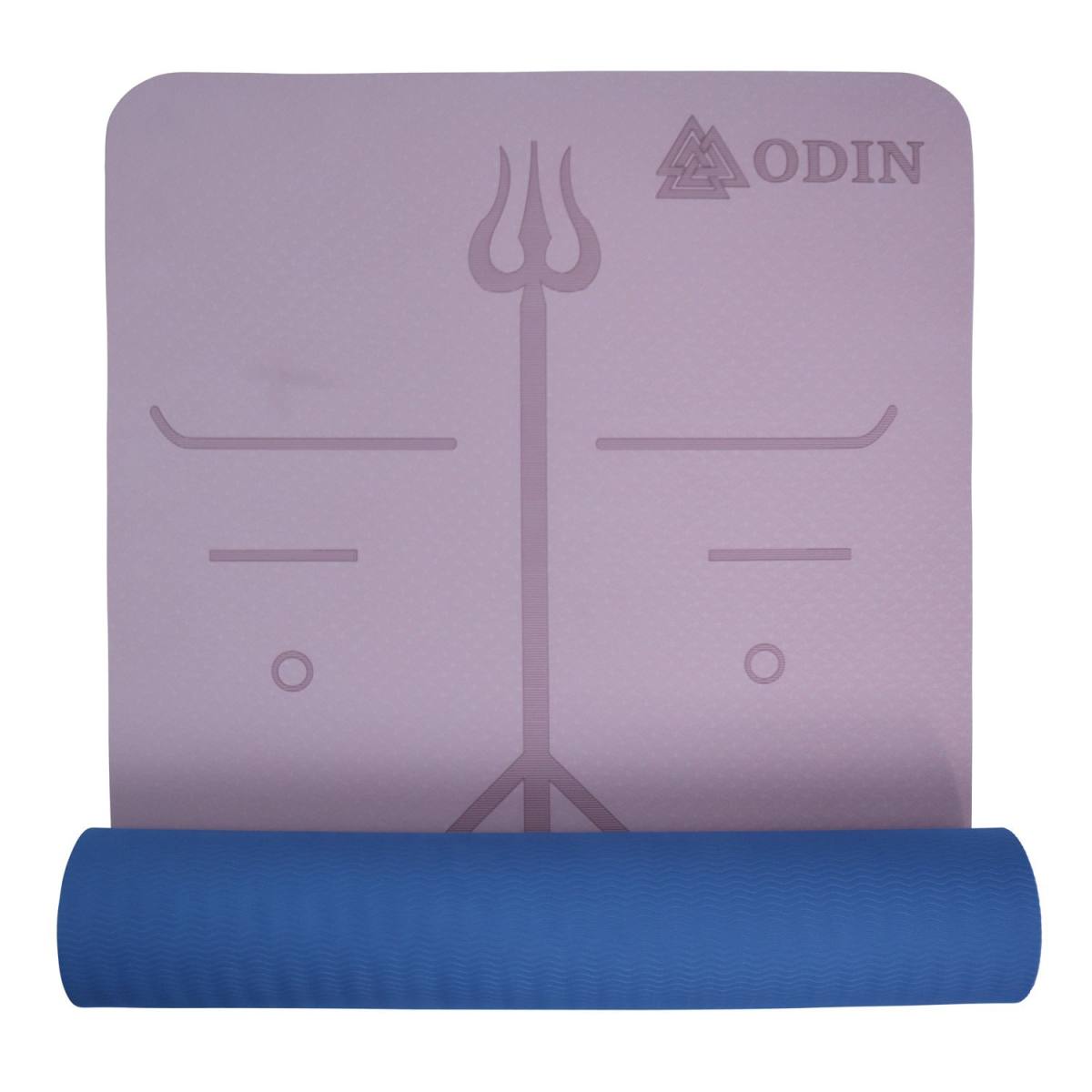 Odin Dual Pink/Blue TPE Yogamåtte 0,6cm – Yogamåtter & Tilbehør hos ActiveNordic