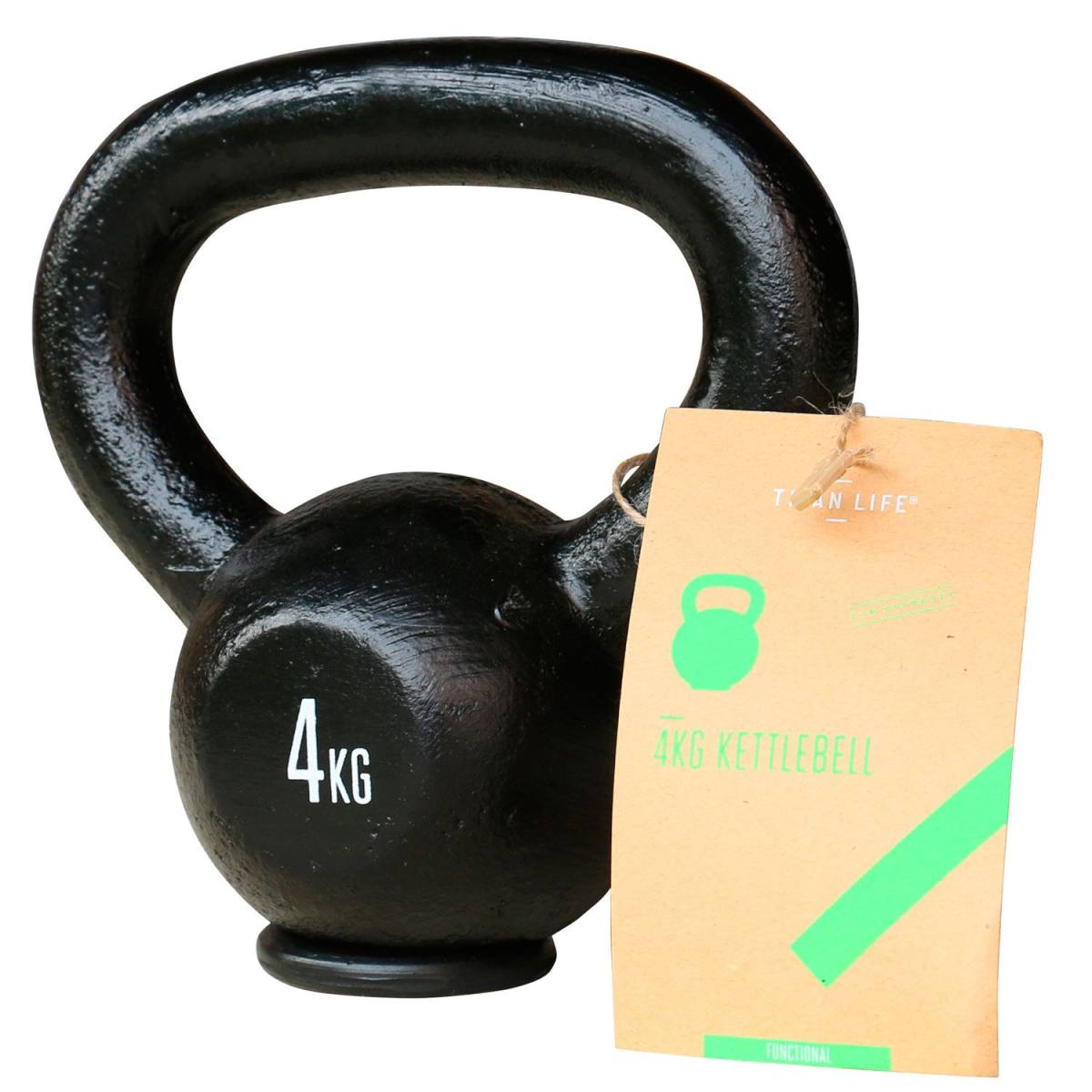 Titan Life Gym 4kg Kettlebell, billede 3 hos ActiveNordic