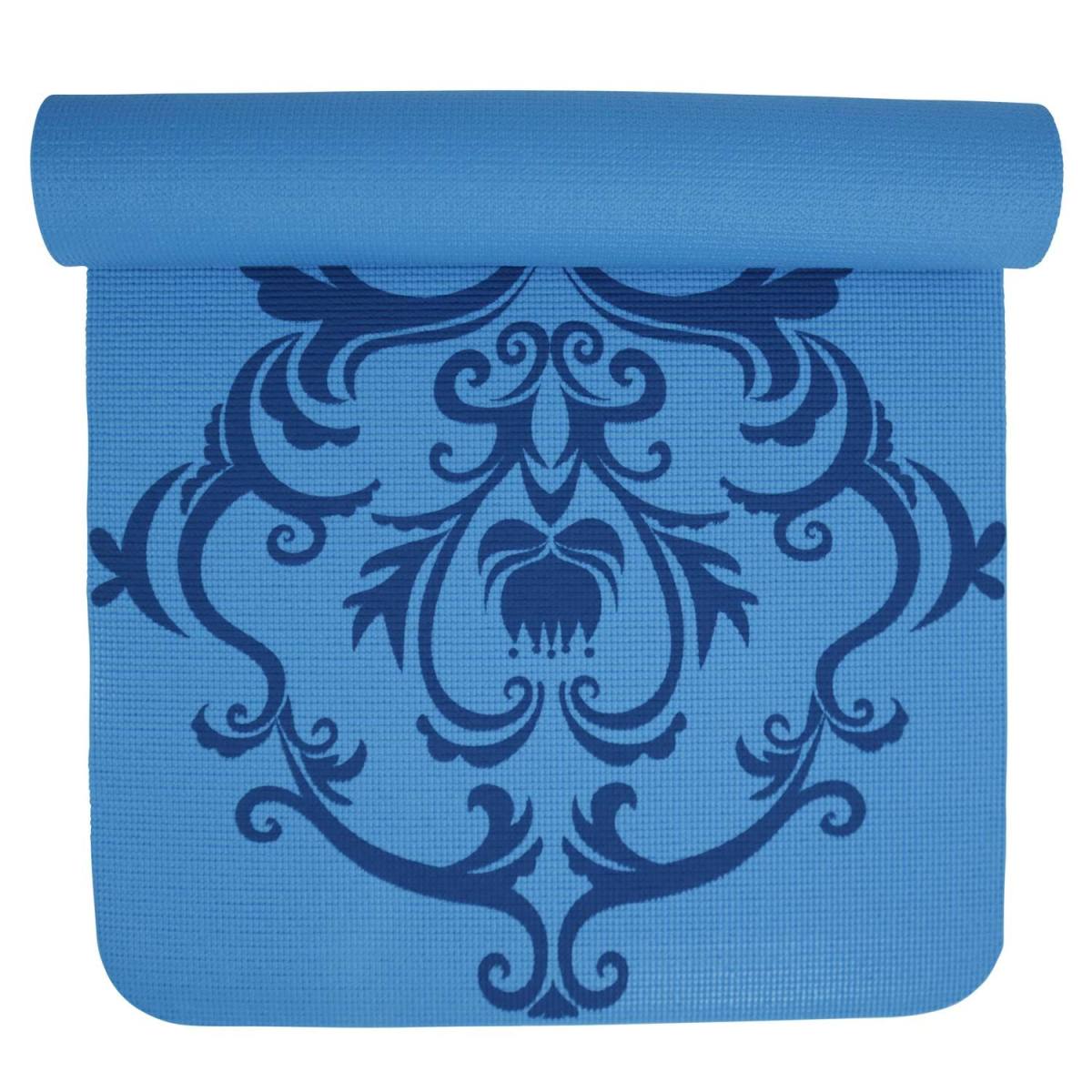 Odin Bohemian Yogamåtte 0,6cm Blå – Yogamåtter & Tilbehør hos ActiveNordic
