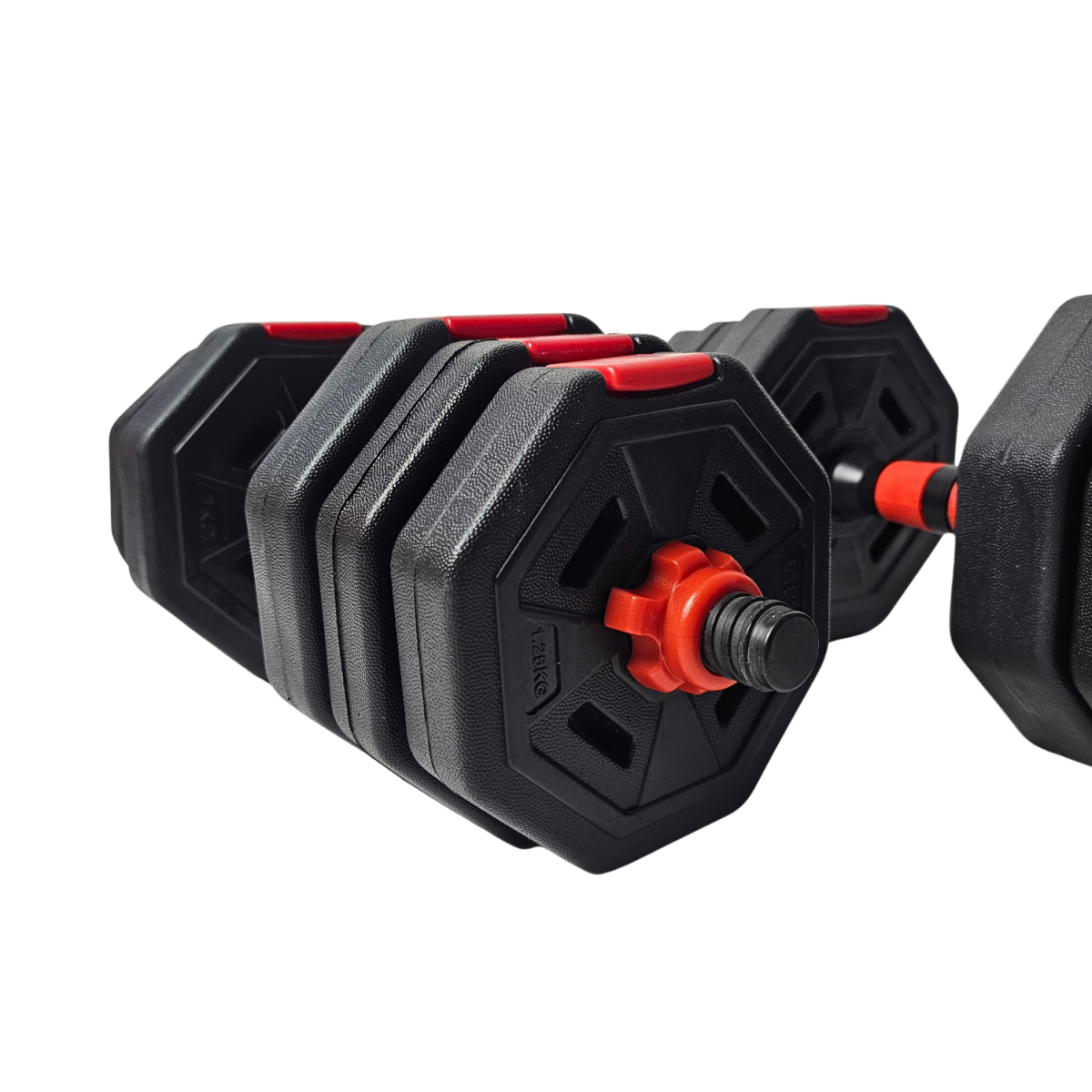 Odin Basic Justerbare Håndvægte 20kg 3 i 1 Sæt (Inkl. Vægtstang og Kettlebell) – Vægtstangssæt, billede 6 hos ActiveNordic