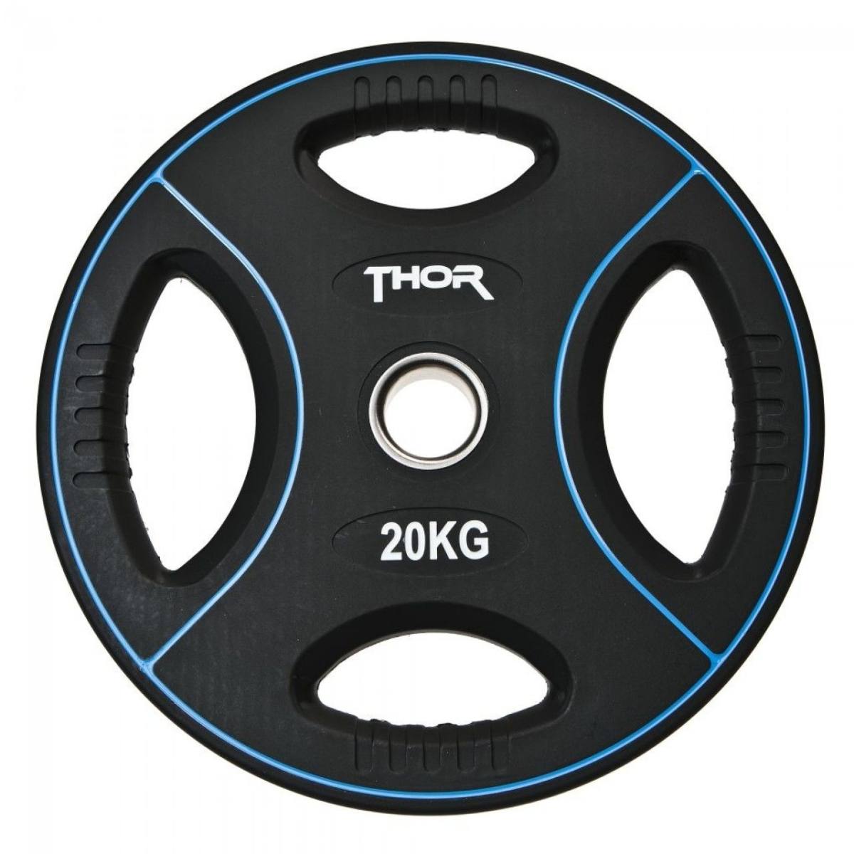 Thor Fitness Vægtskive m. Håndtag 20kg (1 stk) – Vægtskiver hos ActiveNordic