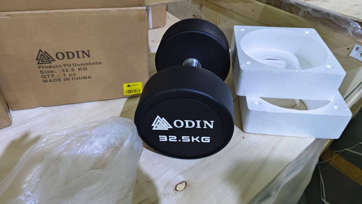 Odin Pro PU Rund Håndvægt 20kg (1 stk) – Håndvægte, billede 4 hos ActiveNordic