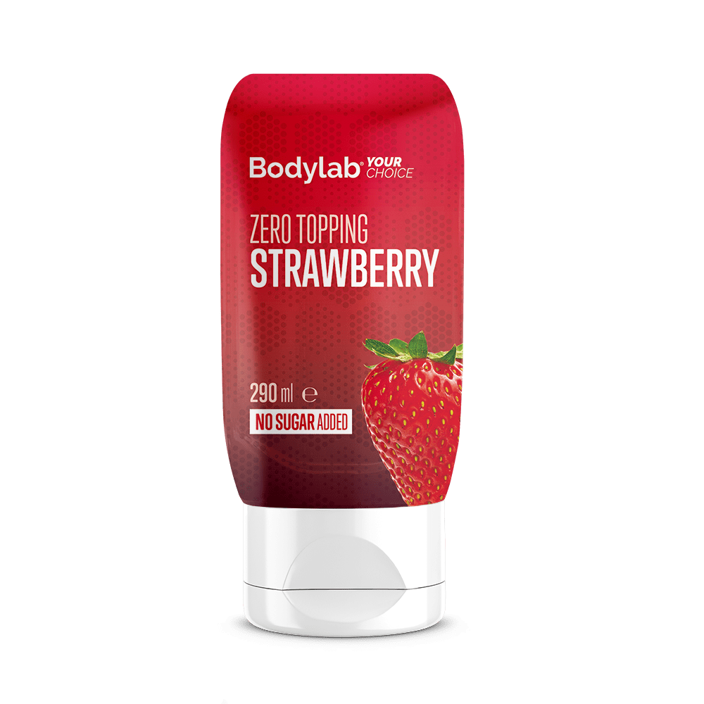BodyLab Zero Topping Strawberry (290ml) – Sundhed & Superfood hos ActiveNordic