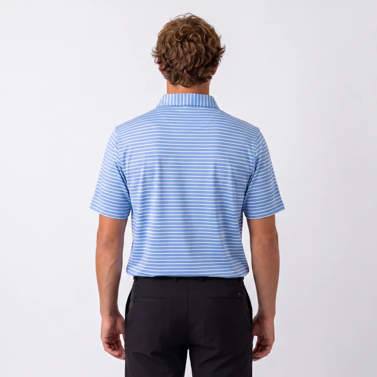 Mayer Polo - Blå stribet – billede 3