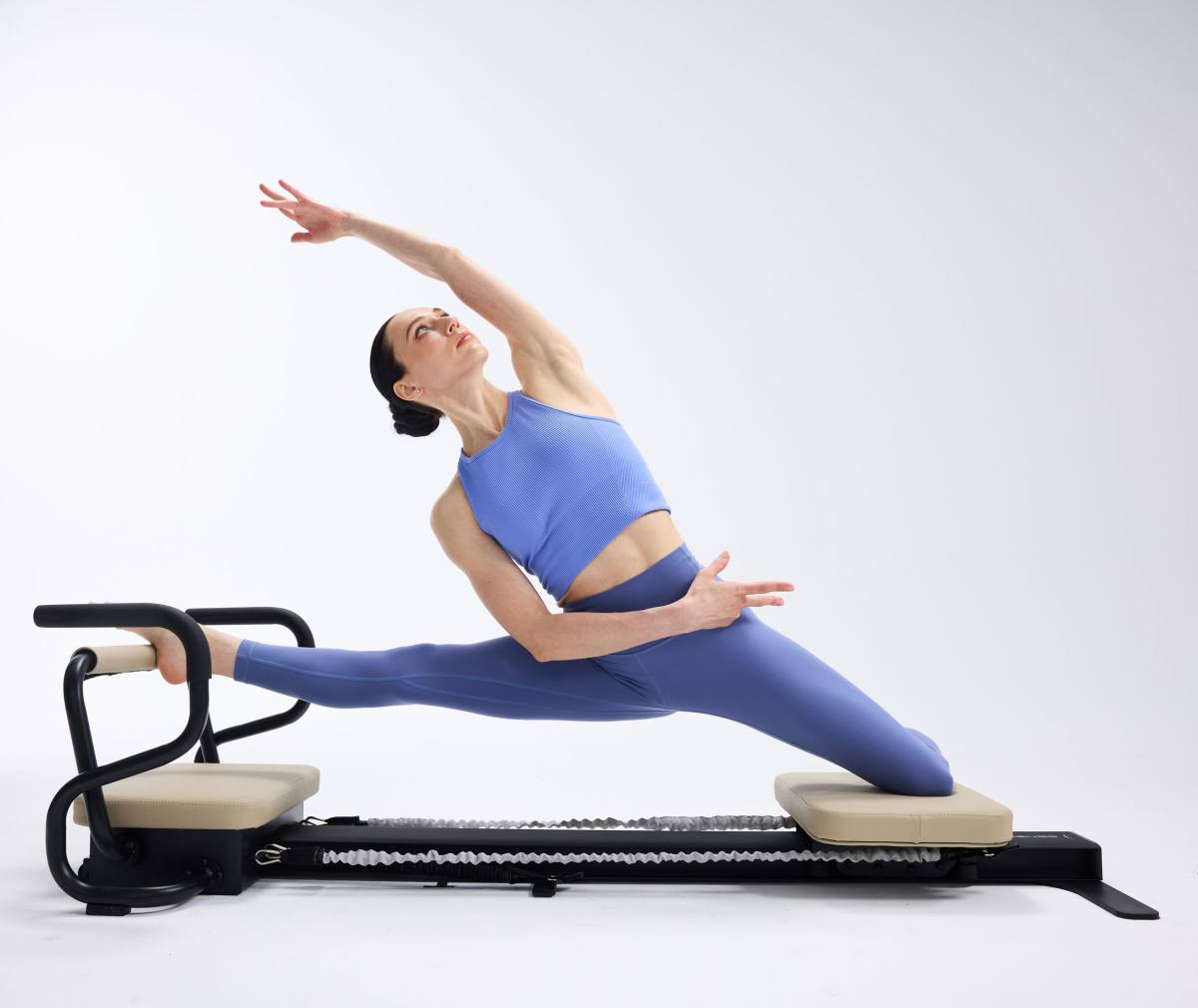 Sensol Flex Air Smart Pilates Reformer Cabernet Red – billede 23