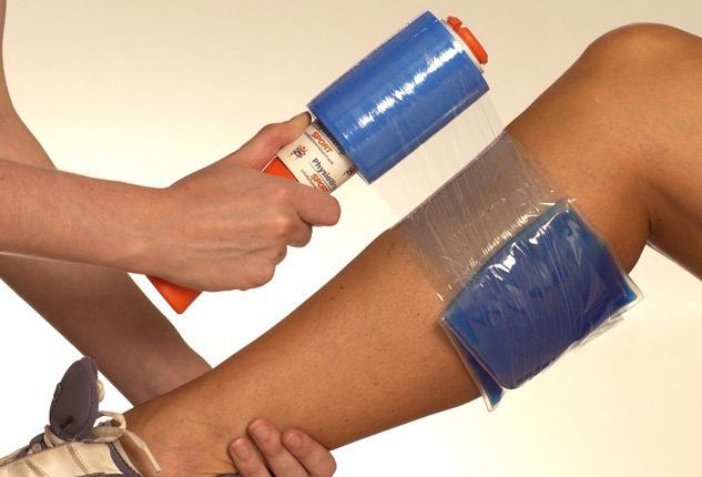 Physio Wrap Transparent Kompresbind Team Pack – Bandage, billede 2 hos ActiveNordic