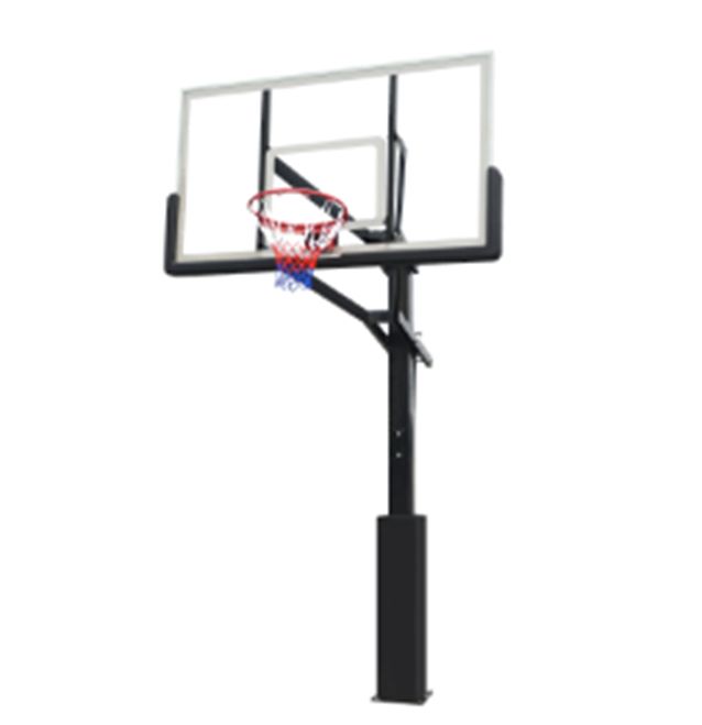 Odin Basketstander 45 cm Pro - Justerbar fra 2,30 m til 3,05 m- til Nedstøbning – Basketball hos ActiveNordic