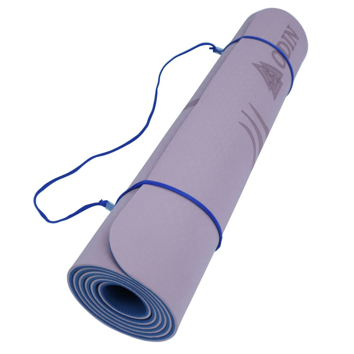 Odin Dual Pink/Blue TPE Yogamåtte 0,6cm – Yogamåtter & Tilbehør, billede 3 hos ActiveNordic
