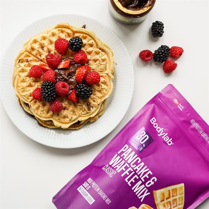 BodyLab Protein Pandekage & Vaffel Mix Classic – Protein & shakes, billede 3 hos ActiveNordic