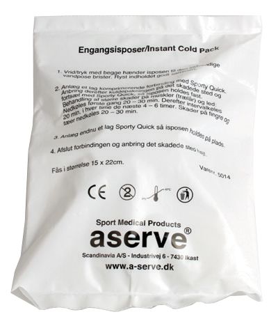 Aserve Engangs Isposer (1 stk) – Skadebehandling, billede 2 hos ActiveNordic