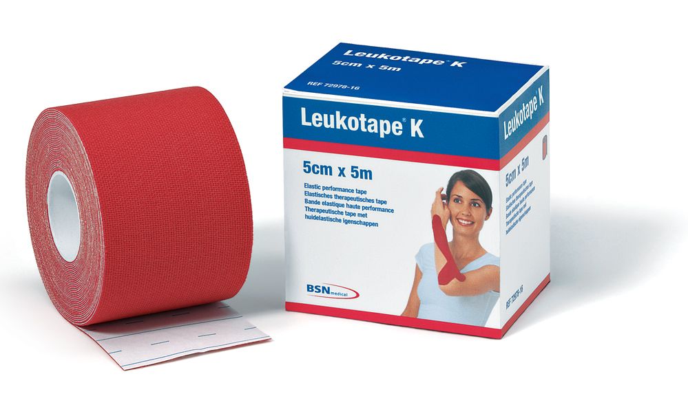 BSN Kinesiologi Tape (5cm x 5m) Sort – Bandage, billede 2 hos ActiveNordic