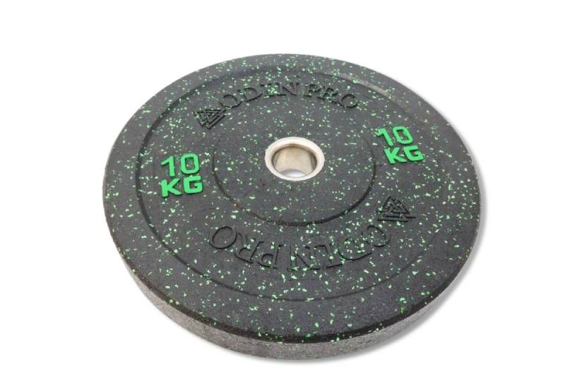 Odin High Impact Bumper Plate Vægtskive 10kg – Vægtskiver, billede 2 hos ActiveNordic