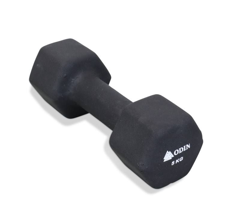 Odin Neopren Hex Håndvægt 5kg – Håndvægte hos ActiveNordic