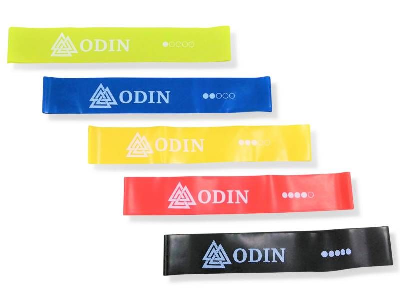 Odin Latex Resistance Bands Set – Træningselastik hos ActiveNordic