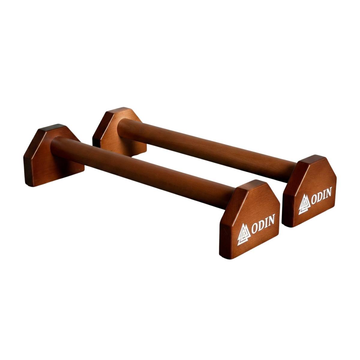 Odin Push-up Bars Parallettes Valnød 50cm – Push up bars hos ActiveNordic