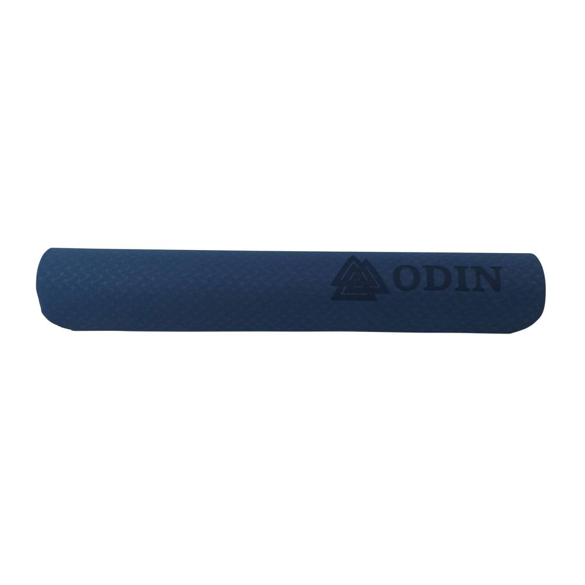 Odin TPE Yogamåtte 0,3cm Blå – Yogamåtter & Tilbehør, billede 2 hos ActiveNordic