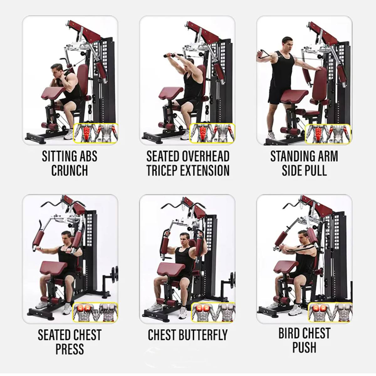 Odin Ragnarok Home Gym Multistation 100kg - Sort