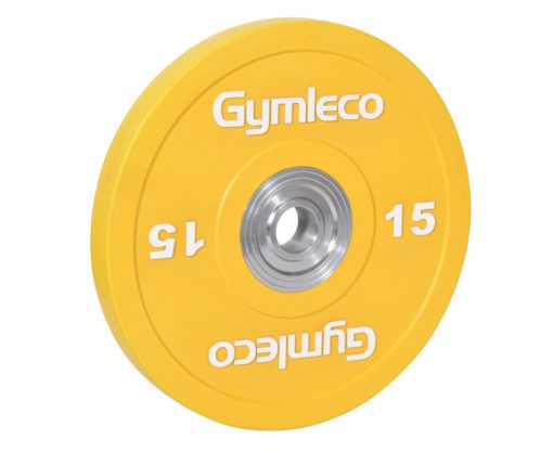 Gymleco 824C Bumper Vægtskiver Color 15 kg (1 stk) hos ActiveNordic