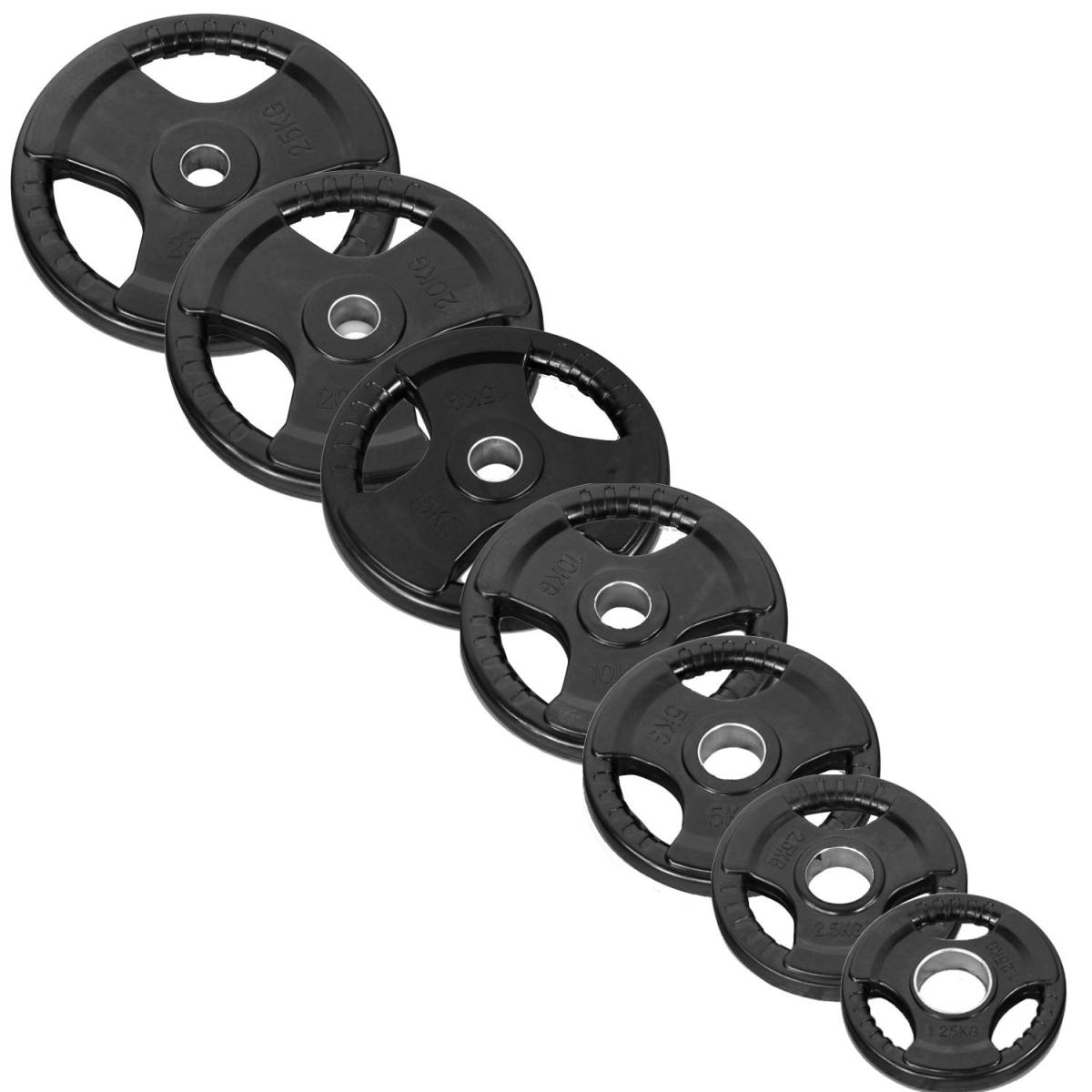 Odin Vægtskiver m. Håndtag Sæt 1,25-25 kg (157,5kg) hos ActiveNordic